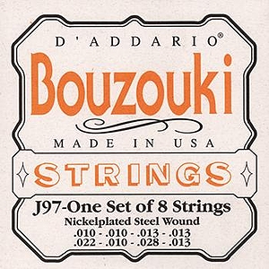 D'Addario J97 Bouzouki Strings - 3 Sets