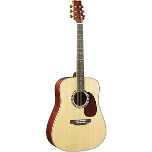JB Player JB85S Solid Top Dreadnought Guitar - Natural