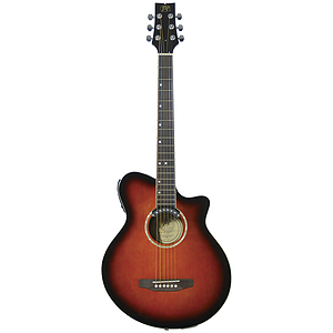 J.B. Player JBEA35SB Realm Series Acoustic-Electric Guitar - Sunburst