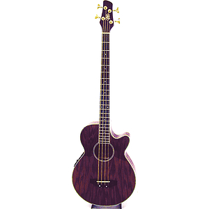 JB Player Acoustic-Electric Bass - Red Finish