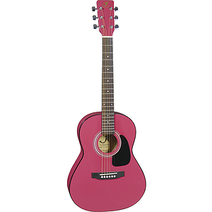 J. Reynolds 36" 3/4-size Acoustic Guitar - Pink