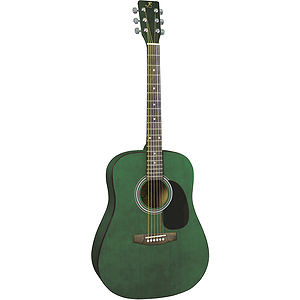 J. Reynolds 65 Dreadnought Guitar - Transparent Green
