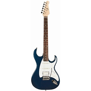 J. Reynolds Electric Guitar w/humbucker pickup - Metallic Blue