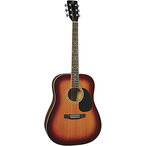 J. Reynolds Dreadnought Acoustic Guitar - Antique Burst