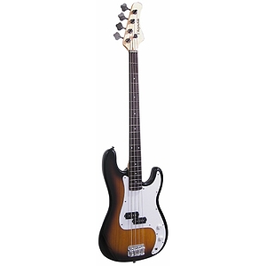 J. Reynolds JR7AS Electric Bass Guitar - Antique Sunburst