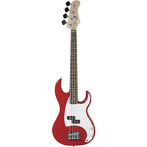 J. Reynolds 7/8 Size Electric Bass - Red Finish