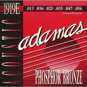 Adamas Phosphor Bronze Acoustic Guitar Strings - Medium, 3 Sets