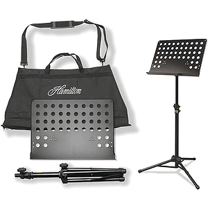 Hamilton KB90 Traveler II Portable Music Stand and Carrying Bag