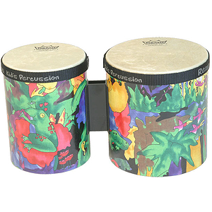 Remo Bongos, 5" & 6", Rain Forest