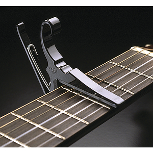 Kyser Quick-Change Capo - 6-string Acoustic - Black