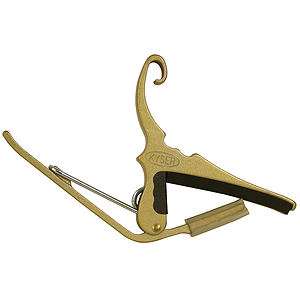 Kyser Quick-Change Capo - 6-string Acoustic - Gold