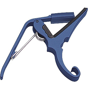 Kyser Quick-Change Capo - 6-string Acoustic - Blue