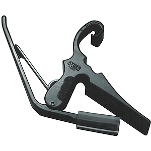 Kyser Drop D Quick-Change Capo - 6-string Acoustic - Black