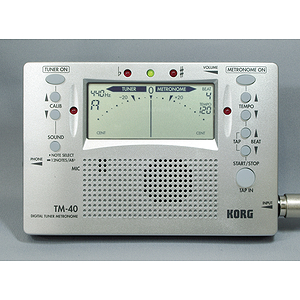 Korg TM-40 Digital Tuner/Metronome