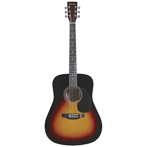 Lauren Beginner Dreadnought Guitar - Sunburst
