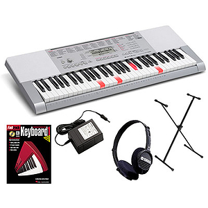 CASIO LK-280 61-Key Lighted USB Keyboard with MP3 Connection, SD Card