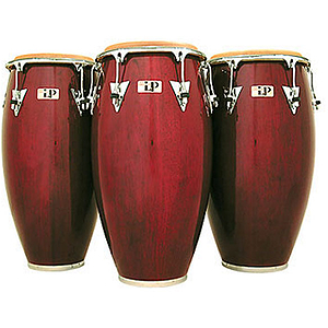 Latin Percussion LP522X-DW 11" Classic Quinto Conga - Dark Wood/Chrome