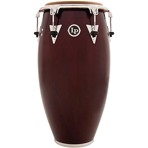 LP Latin Percussion Classic Top Tuning 11 3/4" Quinto - Dark Wood w/ Chrome Hardware