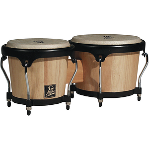 Latin Percussion LPA601-AW Aspire Wood Bongos - Natural