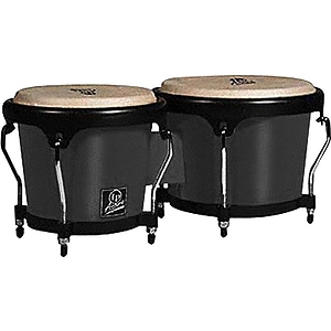 Latin Percussion LPA601F-BK Aspire Fiberglass Bongos - Black