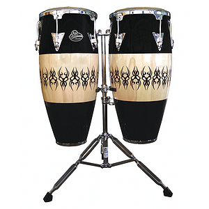 Latin Percussion LPA646-SCC Aspire Conga Set - Scarab Finish