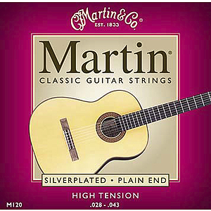 Martin Nylon Classical Guitar Strings - High Tension - 3 sets of strings