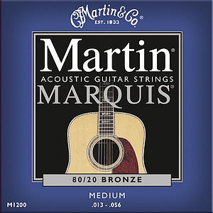 Martin Marquis 80/20 Bronze Medium Acoustic Strings - Box of 12 sets