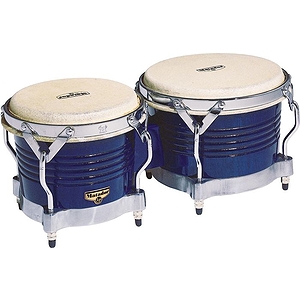 Latin Percussion M201-BKWC Matador Wood Bongos - Black