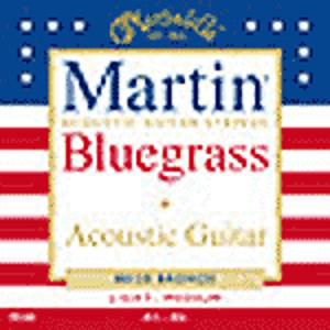Martin 80/20 Bronze Round Wound Bluegrass Acoustic Strings  - 3 sets of strings