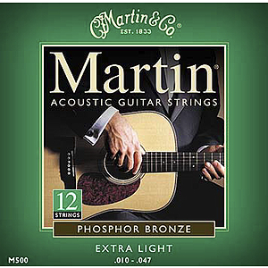 Martin 12-String Phosphor Bronze Acoustic Strings - Box of 12 sets