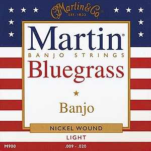 Martin 5-string Banjo Strings - Light, 3 Sets