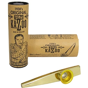 Clarke Gold Metal Kazoos - Box of 20 (MKGD)