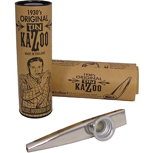 Clarke Silver Metal Kazoos - Box of 20 (MKSD)