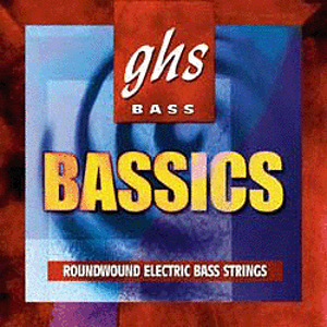 GHS ML6000 Bassics Electric Bass Guitar Strings - Medium Light Gauge