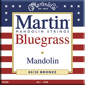 Martin Bluegrass 80/20 Bronze Mandolin Strings - Box of 12 sets