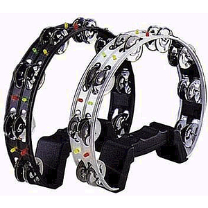 Mr. Tambourine Lighted Tambourine - 10" Black