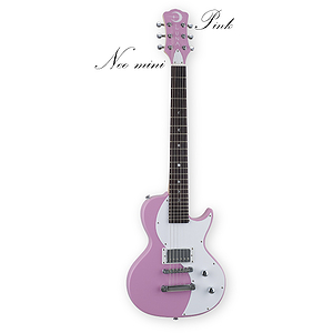 Luna Neo Mini Electric Guitar - Pink