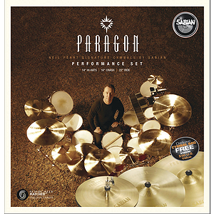 Sabian Neil Peart Paragon Performance Set Cymbal Pack