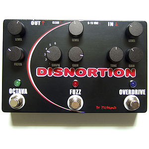 Pigtronix Disnortion Fuzz/Overdrive Guitar Effects Pedal