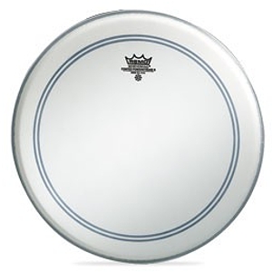 Remo Powerstroke 3 Batter Drum Head - 14" Coated/Clear Dot Top Side