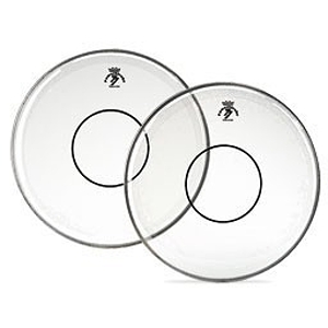 Remo Powerstroke 77 Clear Marching Snare Drum Batter Head - 14" w/Clear Dot
