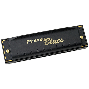 Hohner Piedmont Blues 7-piece Harmonica Set w/case