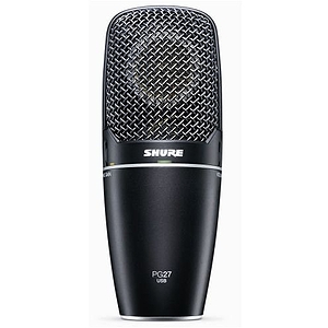 Shure PG27 USB Instrument Studio Condenser Microphone