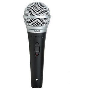 Shure PG48 Dynamic Vocal Microphone - XLR-XLR Cable