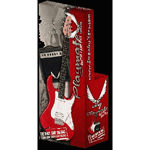 Dean Playmate Avalanche Electric Guitar Package - Metallic Red