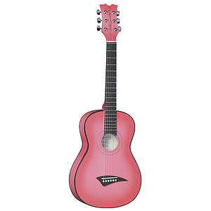 Dean Playmate JT 34" 3/4-Size Student Acoustic Guitar - Pink Burst