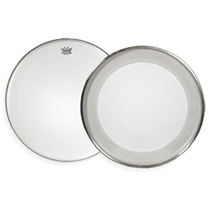 Remo PowerMax Marching Bass Drum Head - 18" Ultra White Crimplock