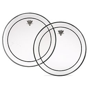Remo Pinstripe Batter Drum Head ProPack, Clear- 12"/13"/16" + 1 extra 14" P3-Coated