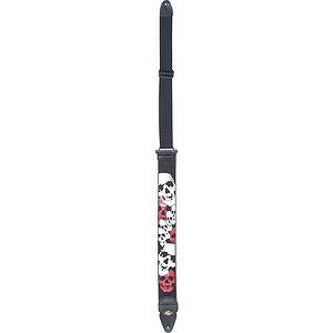 LM PS25SK2 PS Slider Skull Guitar Strap