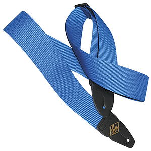 LM Products Adjustable 2" Guitar Strap - Blue